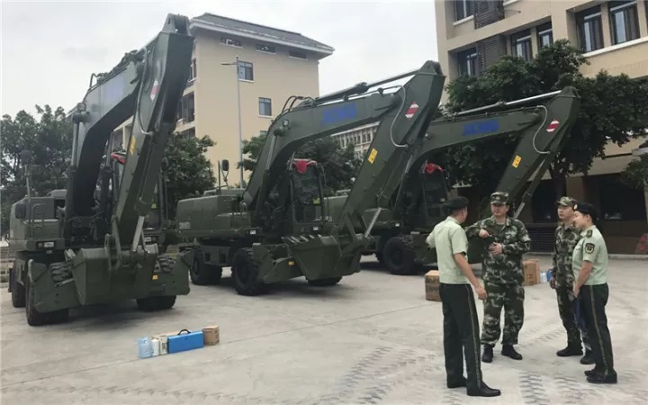 智邦攜手武警總隊，協(xié)助部隊應急搶險